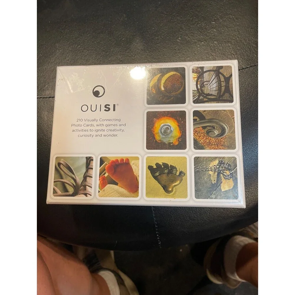 OuiSi 210 Visually Connecting Photo Cards Game New Sealed Family Creativity Game